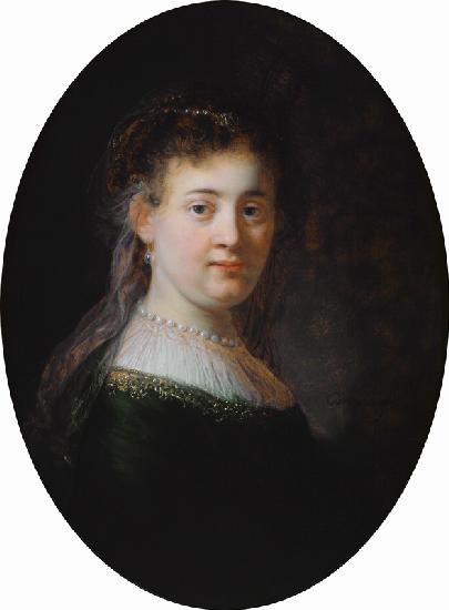 Porträt von Saskia van Uylenburgh