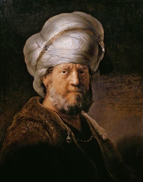 Rembrandt, Bildnis eines Orientale