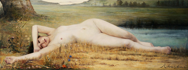 La Cigale. von René Mege du Malmont