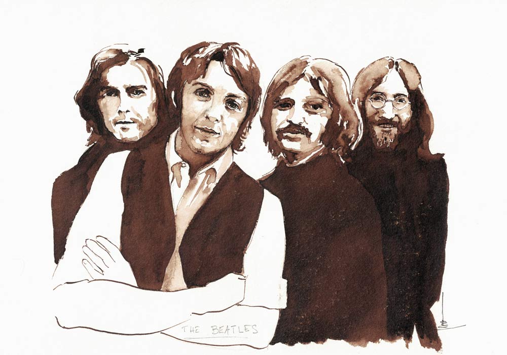 The Beatles von Réfou