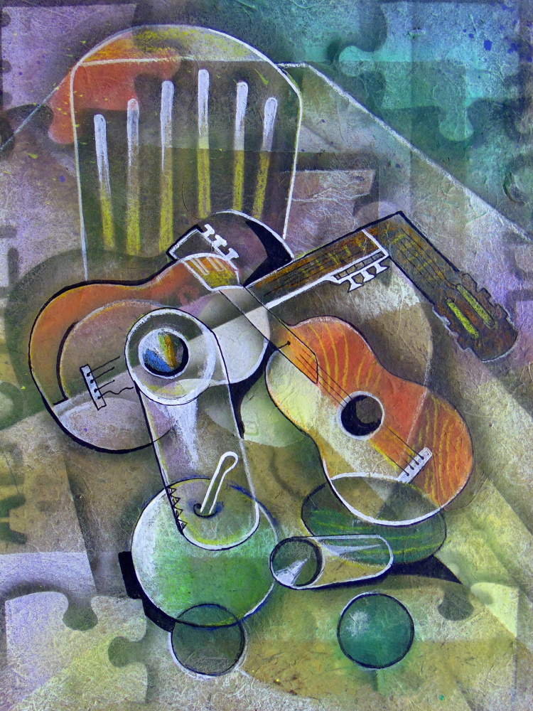 Still Life with Guitars von Ricardo Maya