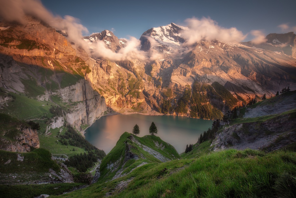 Oeschinensee von Richard Beresford Harris