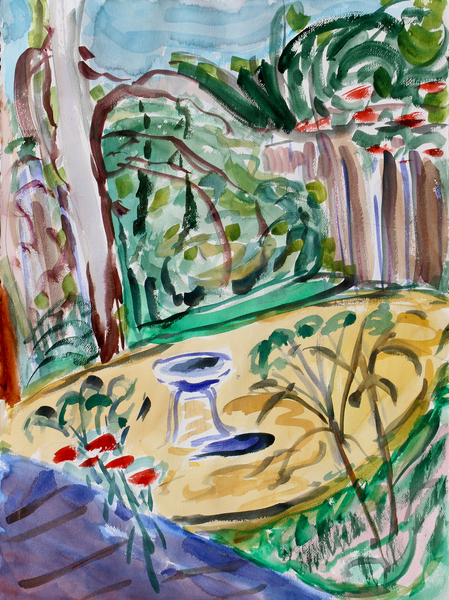 Birdbath von Richard Fox