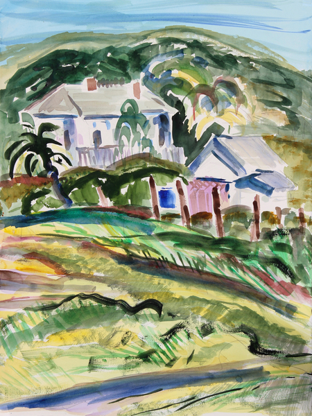 Farmhouse near Yountville von Richard Fox