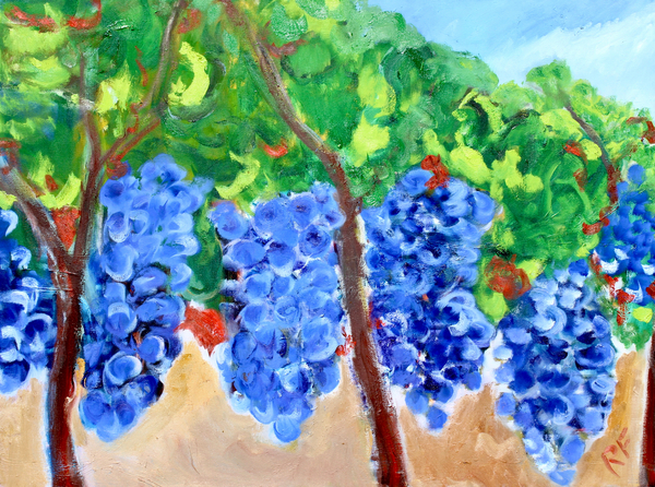Grapes on the Vine von Richard Fox