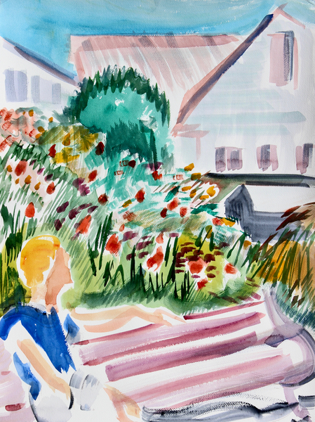 Luther Burbank Gardens, Santa Rosa von Richard Fox