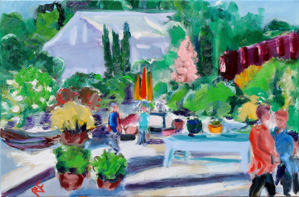 Pop-up Market, Napa von Richard Fox