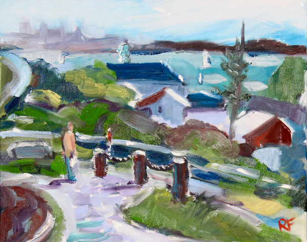 San Francisco Bay from Tiburon von Richard Fox