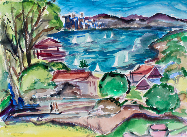 San Francisco Bay from Tiburon von Richard Fox