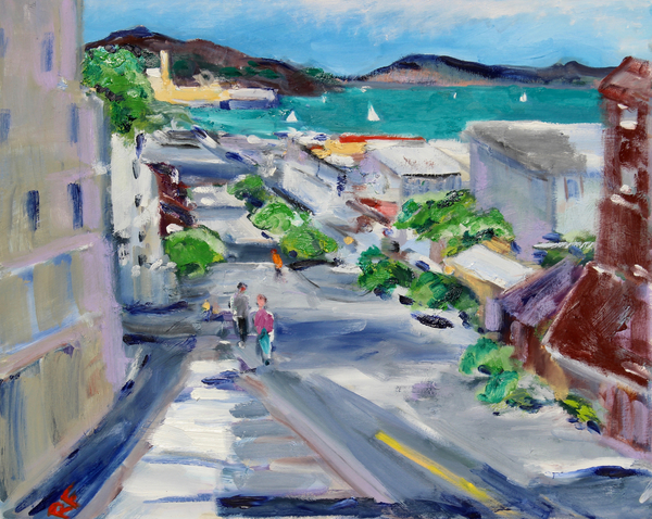 View from Russian Hill von Richard Fox