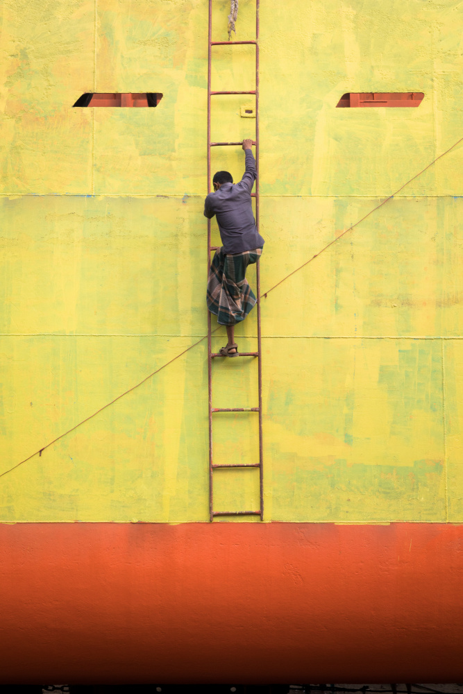 Shipyard Worker von Richard Huang