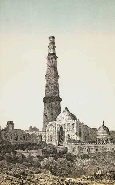 Qutb Minar, Minarett von Richard Illner