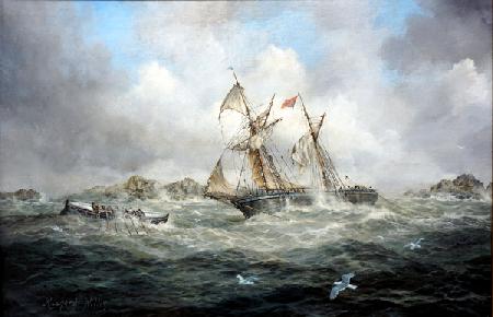 A Storm at Sea