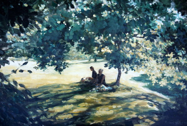 Tea in the Garden von Richard  Willis