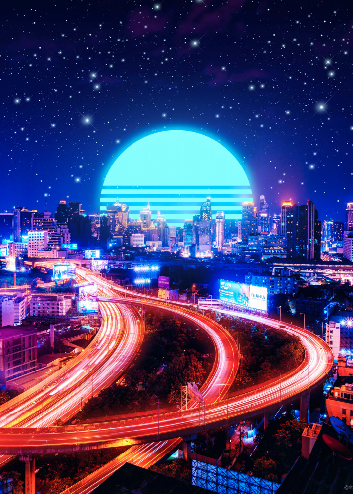 Cyber Bangkok von Ritvik takkar