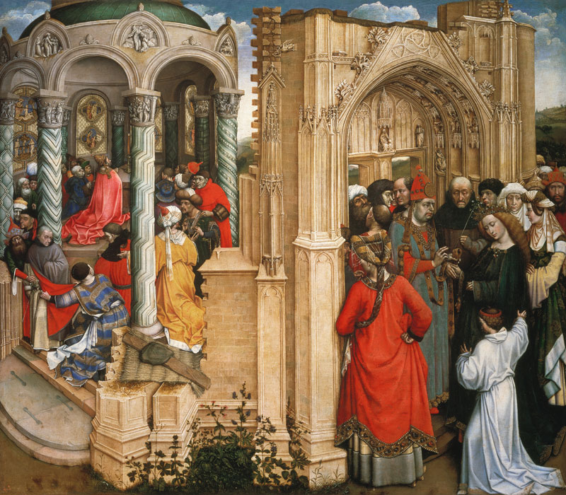 Mariä Verlobung mit Josef von Robert Campin