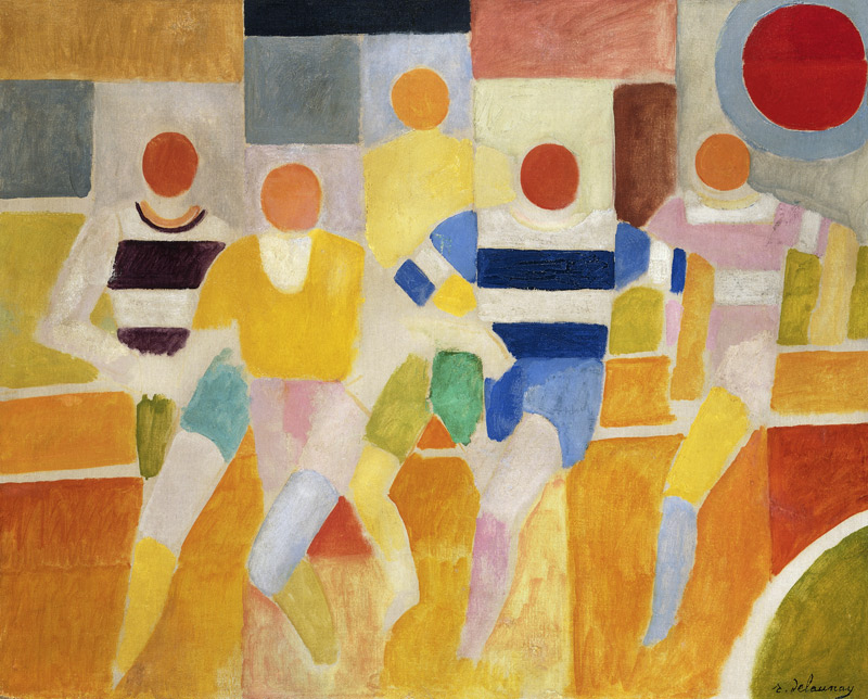 Die Läufer (Les Coureurs) von Robert Delaunay