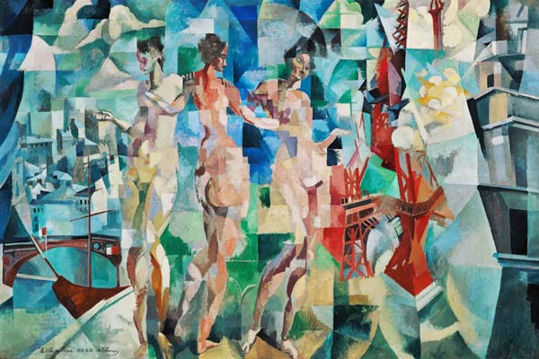 La Ville de Paris. von Robert Delaunay