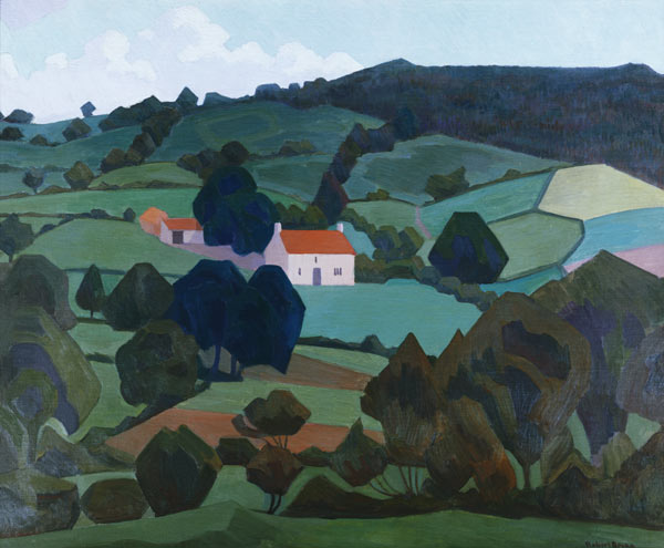 Burford Farm, Devon von Robert Polhill Bevan