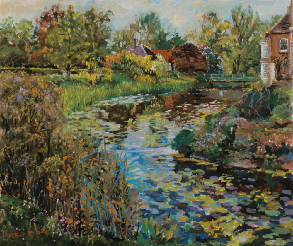 Moated House, New Timber, Sussex  von Robert  Tyndall