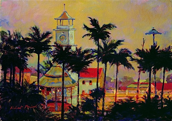 Main Square, Cuetzalan, Mexico von Robert  Tyndall