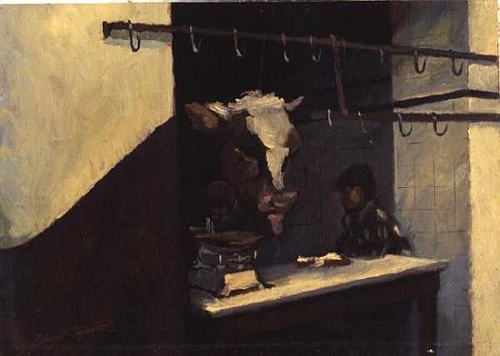 The Head: Butcher''s Shop in Sousse, Tunisia  von Robert  Tyndall