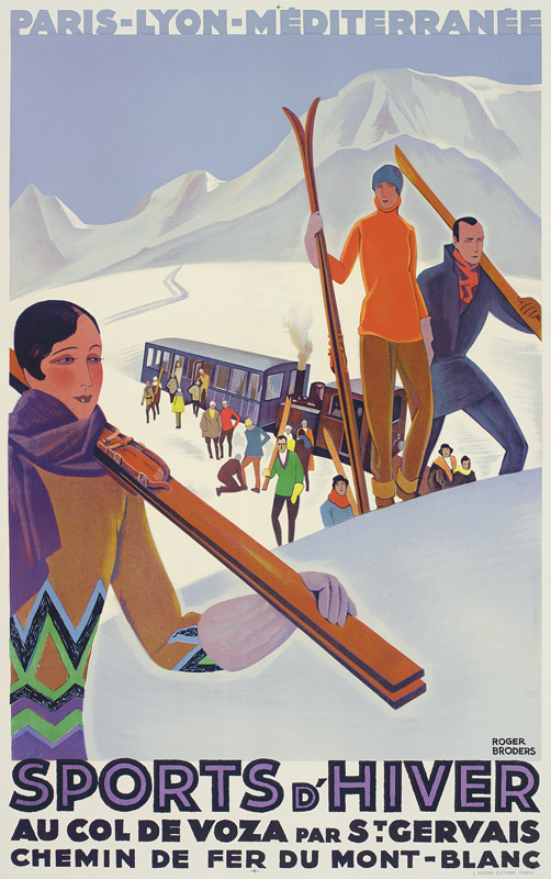 Winter Sports von Roger Broders