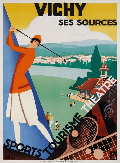 Vichy and its sources / Sport, tourism / Theatre 1930