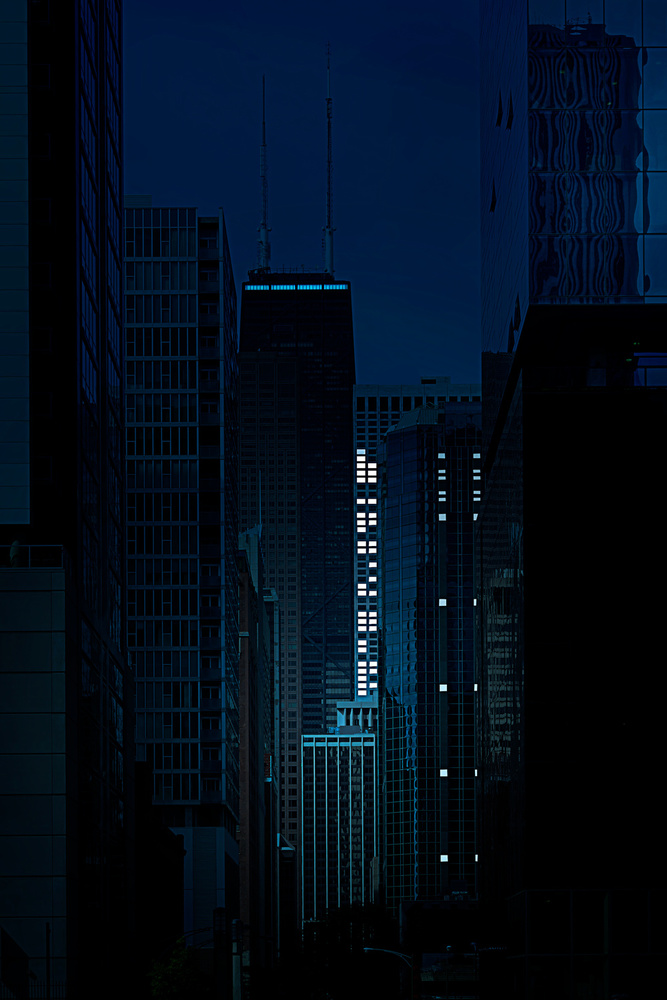 Blue Night von Roland Weber
