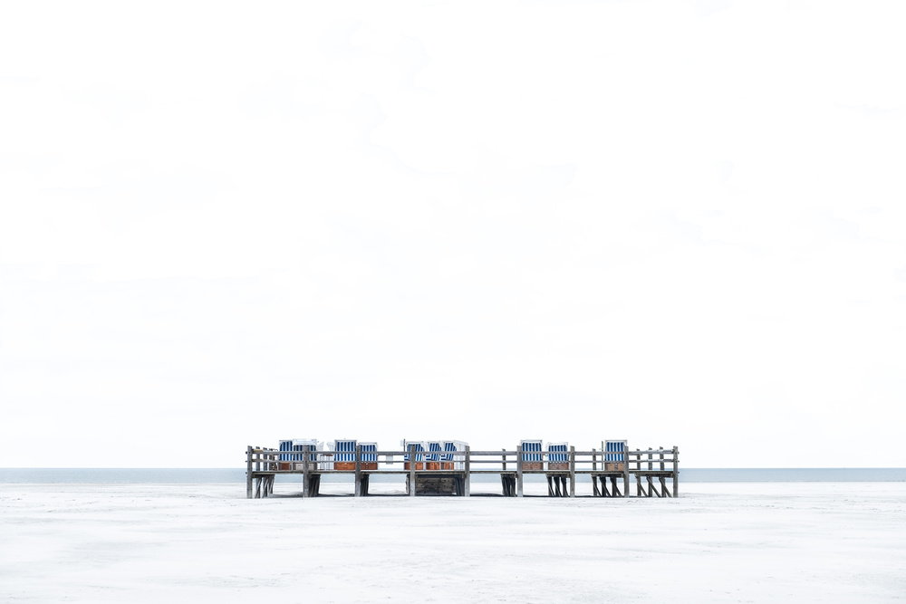 on the beach von Rolf Endermann