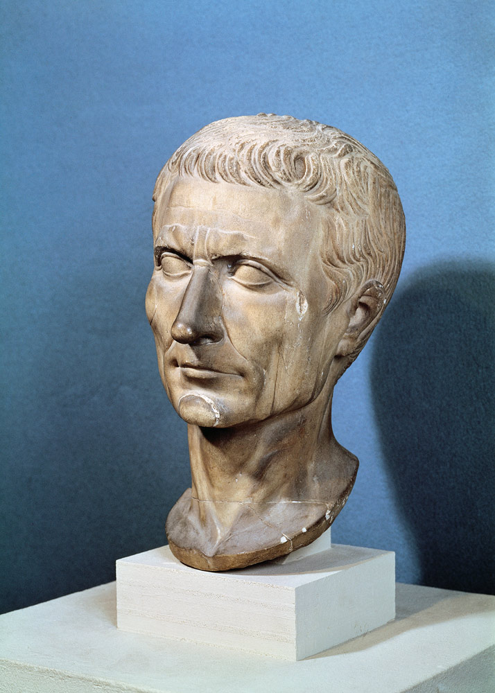 Bust of Julius Caesar (100-44 BC) von Roman