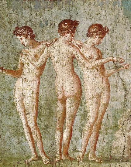 Three Graces, from Pompeii