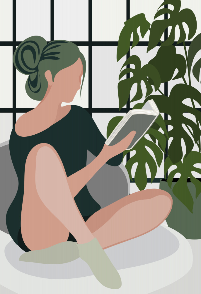 Bookworm von Rosana Laiz Blursbyai