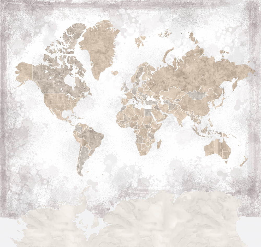 Kacia world map von Rosana Laiz Blursbyai