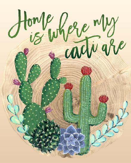 Home is where my cacti are