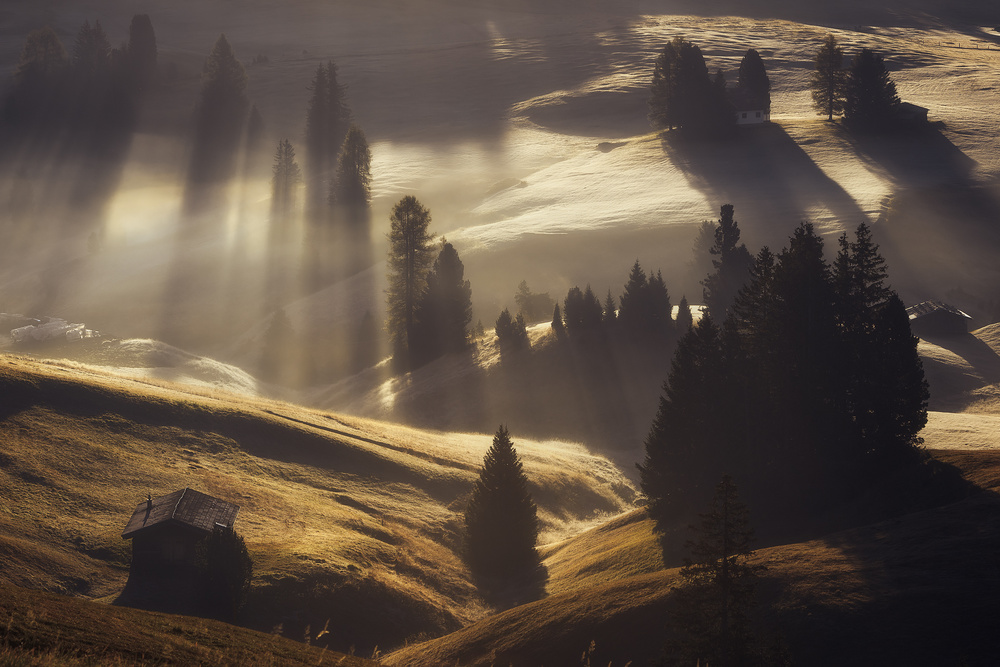 Sunrise in Dolomites von Rostovskiy Anton