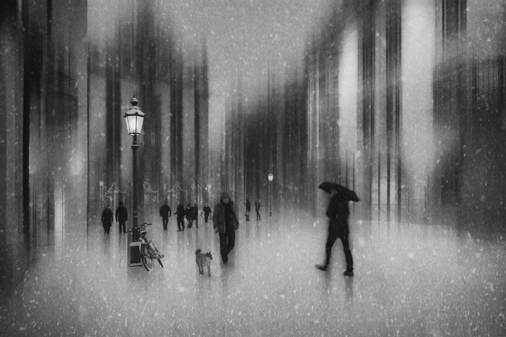 Christmas walk von Roswitha Schleicher-Schwarz