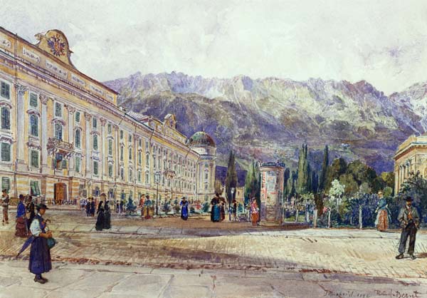 Burg, Innsbruck von Rudolf Bernt