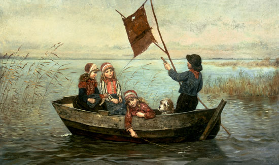 Auf grosser Fahrt. von Rudolf Hirth du Frênes