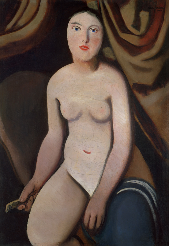 Vor dem Spiegel von Rudolf Kremlicka