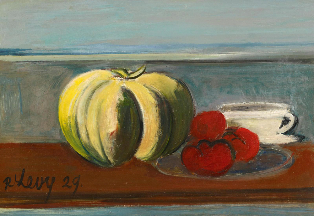 Pumpkin Still Life von Rudolf Levy