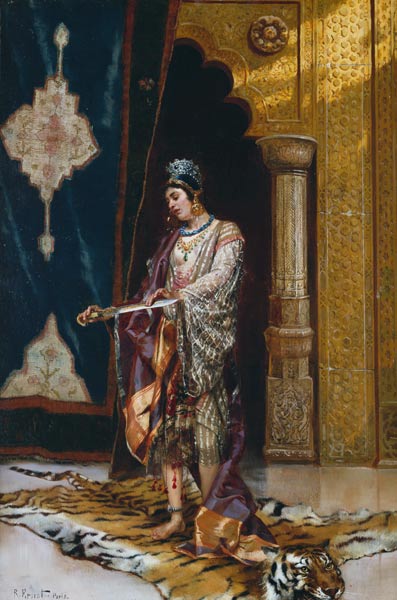 Odaliske. von Rudolph Ernst