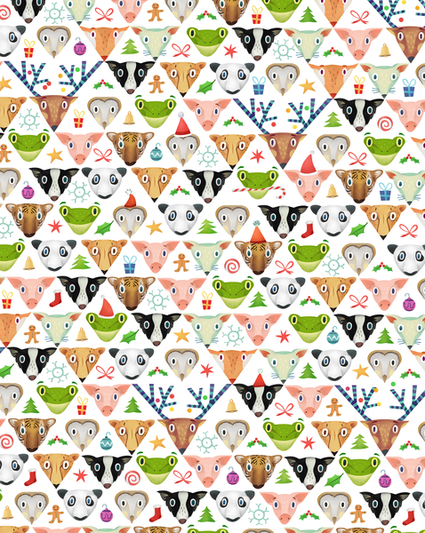 Christmas pattern von Runa Anastasiya Rudaya