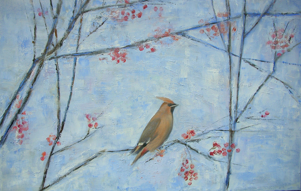 Waxwing von Ruth  Addinall