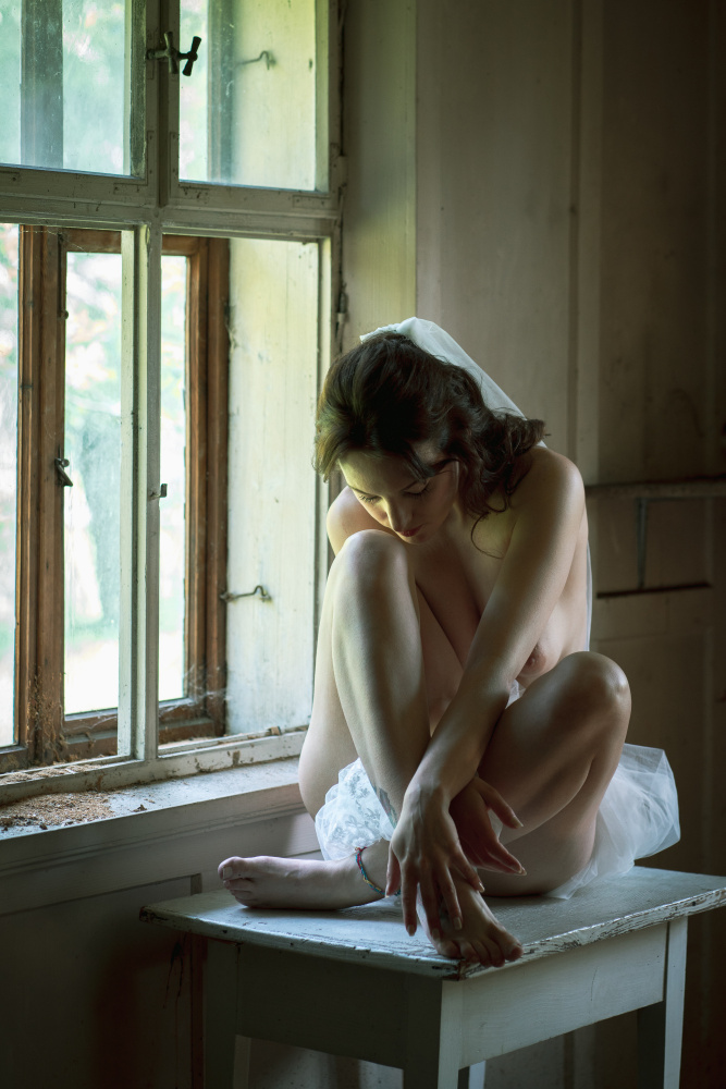 at the window von Ruth Franke