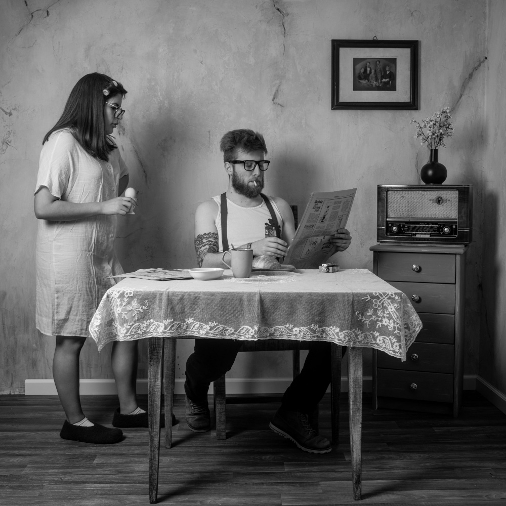 the breakfast egg von Ruth Franke