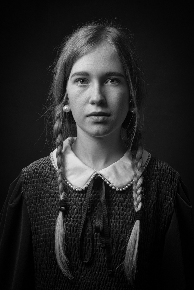 the girl with the pigtails von Ruth Franke