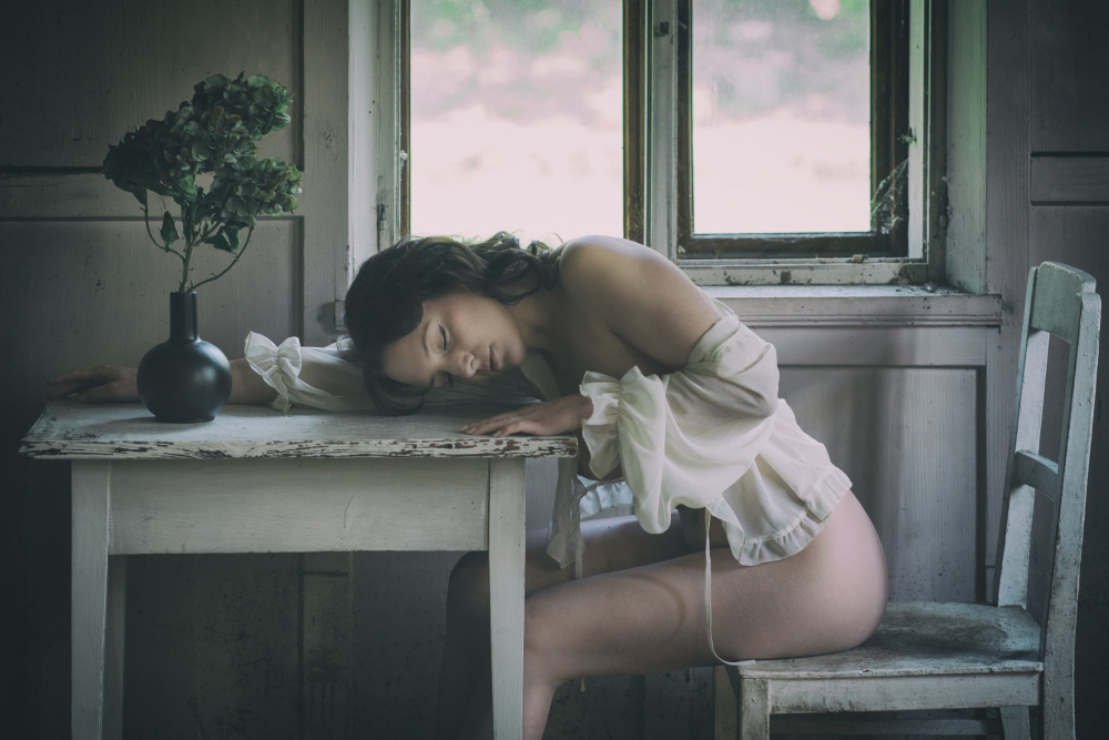 the beauty at the window von Ruth Franke