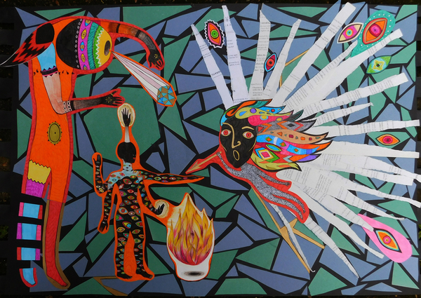 Cosmic Fight von Sabina  Nedelcheva-Williams