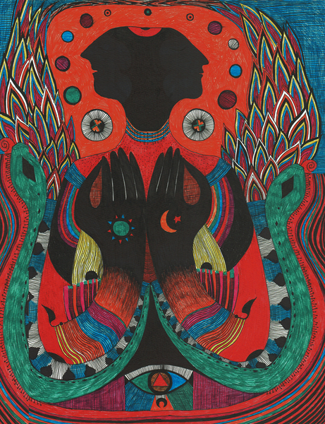 Full Moon von Sabina  Nedelcheva-Williams